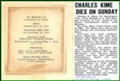 Descendants of Paul Eugene Kime and Phyllis Naomi Chronister